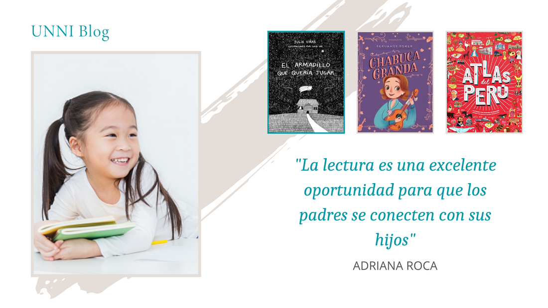 Adriana Roca: "La lectura es una excelente oportunidad para que los padres se conecten con sus hijos"