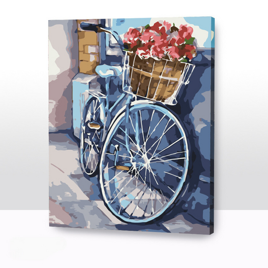Paint by numbers | Bici Celeste