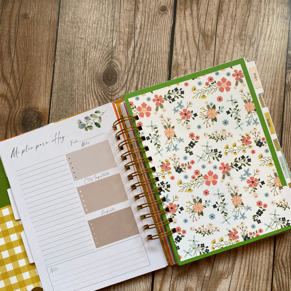 Planner Anual | Flores